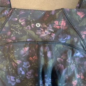 Lululemon Floral Capri Leggings